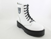 Obrázek z Wild 0541528121943A Dámské celokožené kotníkové boty white 