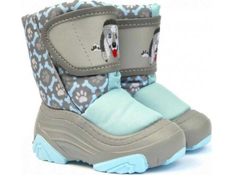 Obrázek z DEMAR DOGGY 2 4026 NB Dětské zimní sněhule modré 