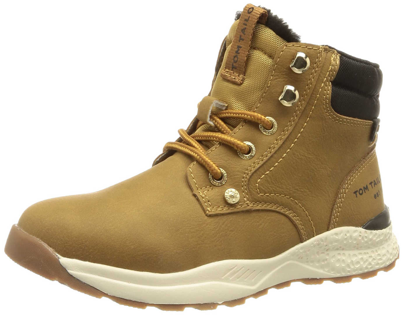 Tom Tailor 2173102 Kotníkové zimní boty camel