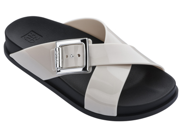 Obrázek Zaxy Choice Birken AD 18283-91180 Dámské pantofle bílo / černé