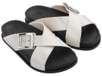 Obrázek z Zaxy Choice Birken AD 18283-91180 Dámské pantofle bílo / černé 