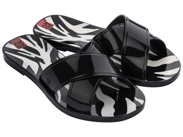 Obrázek Zaxy Unica Slide 18405-91288 Dámské pantofle černé