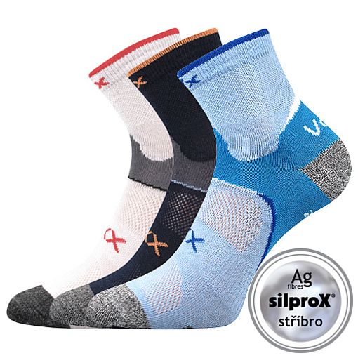 Obrázek z VOXX ponožky Maxterik silproX mix kluk 3 pár 