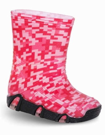 Obrázek BIGHORN 1630 E Dětské barevné holínky Tetris