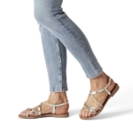 Obrázek z Tamaris 1-28139-28 940 Dámské sandály zlaté 