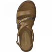 Obrázek z Tamaris 1-28255-28 305 Dámské sandály na klínku hnědé 