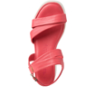 Obrázek z Tamaris 1-28700-28 500 Dámské sandály na klínku červené 