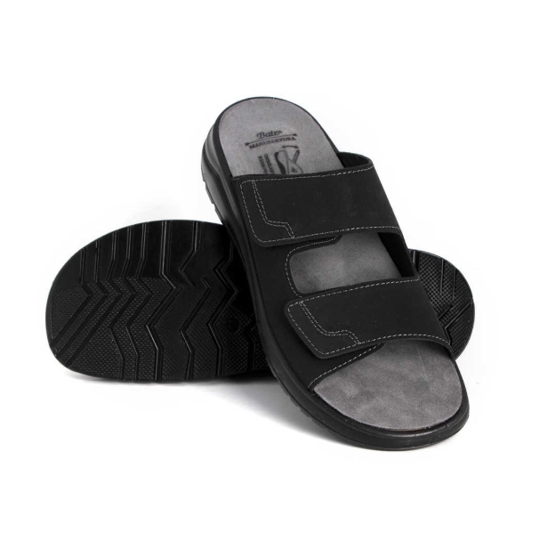 Obrázek z Batz Erik Black Pánské zdravotní pantofle 