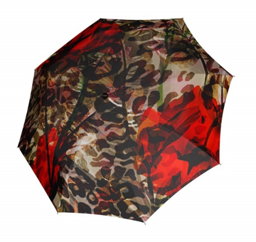 Obrázek Doppler Magic Fiber Wild Poppy Dámský plně automatický deštník