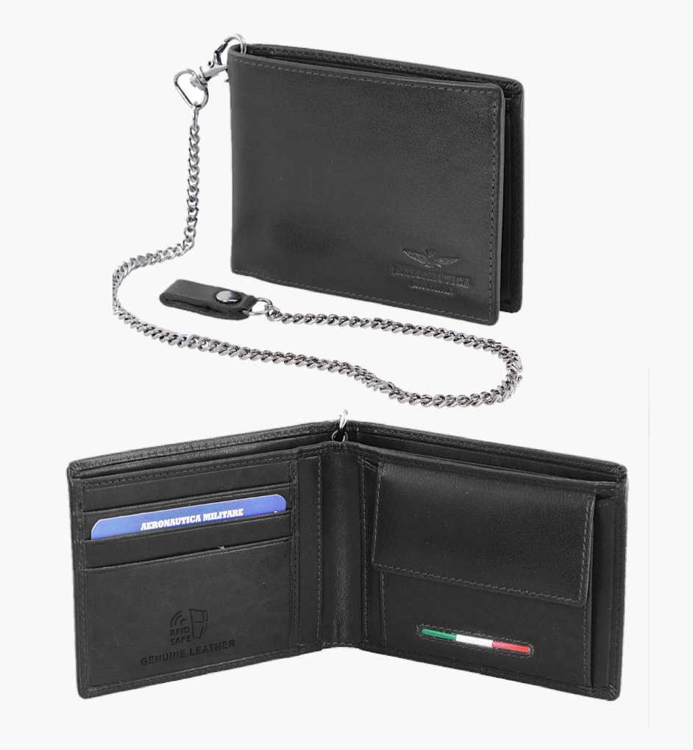 Obrázek z Peněženka Aeronautica Militare Target AM-172-01 černá 