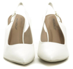 Obrázek z Piccadilly 745045-220 Dámské sandály na podpatku bílé 