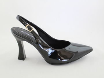 Obrázek Piccadilly 749034-7 Dámské sandály na podpatku černé