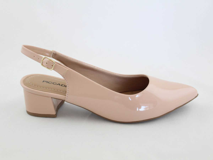 Obrázek z Piccadilly 739021-14 Dámské sandály na podpatku růžové 