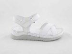 Obrázek z Wild 022056100A White Dámské celokožené sandály 