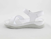 Obrázek z Wild 022056100A White Dámské celokožené sandály 