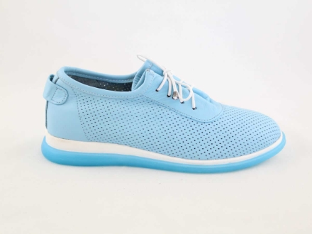 Obrázek Wild 0599931A Blue Dámské celokožené boty