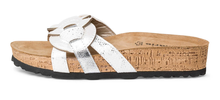 Obrázek z Tamaris 1-27502-28 941 Dámské pantofle stříbrné 