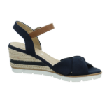 Obrázek z Tom Tailor 3290403 Dámské sandály na klínku navy 