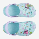 Obrázek z Coqui LITTLE FROG 8701 Dětské sandály Lt. mint/Lt. lila Hero + Amulet 