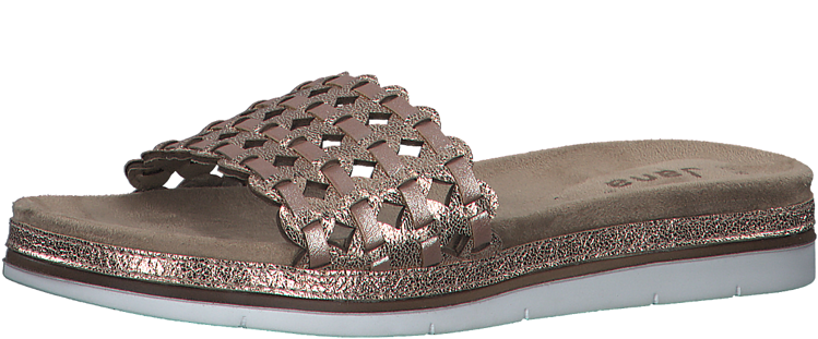 Obrázek z Jana 8-27222-28 522 Dámské pantofle zlaté 