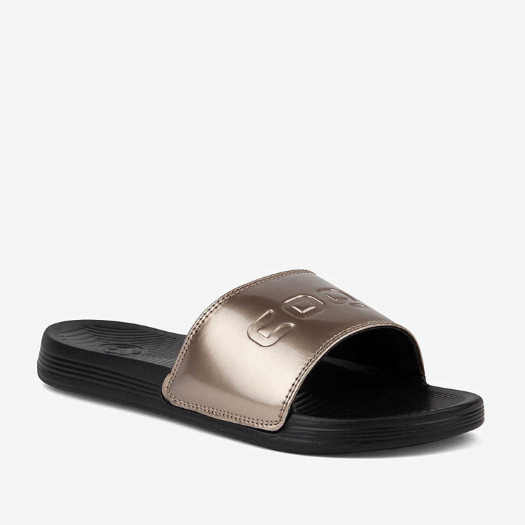 Obrázek z Coqui SANA 6343 Dámské pantofle Black/Bronze 