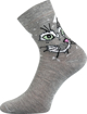 Obrázek z BOMA ponožky Xantipa 49 kočky 3 pár 
