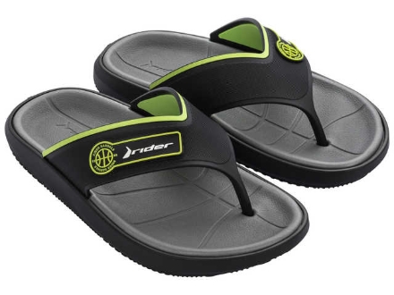 Obrázek Rider Block Thong 11655-23208 Pánské žabky černo / zelené