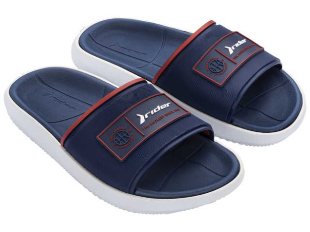 Obrázek z Rider Block Slide 11738-21192 Pánské pantofle bílo / modré 