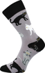 Obrázek z LONKA ponožky Woodoo Mix kočky 3 pár 