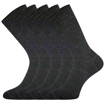 Obrázek z LONKA ponožky KlimaX černá 5 pár 