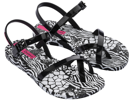 Obrázek z Ipanema Fashion Sandal KIDS 83180-20829 Dětské sandály černo / bílé 