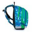 Obrázek z Bagmaster ALFA 21 B Velký SET Školní batoh modro / zelený 19 L 