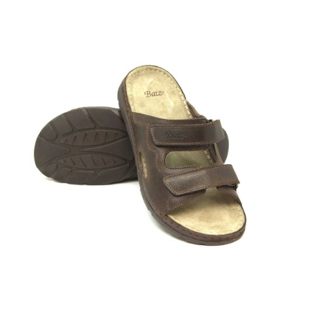 Obrázek Batz Mike Brown Pánské zdravotní pantofle