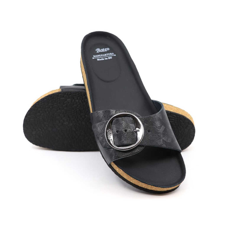 Obrázek z Batz Zahara Black Dámské zdravotní pantofle 