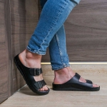 Obrázek z Batz Zeno Black Pánské zdravotní pantofle 