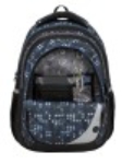 Obrázek z Bagmaster MAXVELL 9 B školní batoh - modrý modrá 28 l 