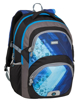 Obrázek z Školní dvoukomorový batoh THEORY 9 D - modrý školní pomůcky modrá 29 l 