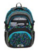 Obrázek z Školní dvoukomorový batoh THEORY 9 E - zeleno modrý modrá 29 l 
