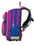 Obrázek z Bagmaster GALAXY 9 B školní batoh - hnědý kůň hnědá 22 l 
