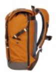 Obrázek z Bagmaster MESSENGER 20 A Studentský batoh Orange / Brown 17 L 