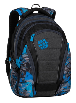 Obrázek Studentský batoh BAG 20 D - modrý modrá 30 l
