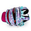 Obrázek z Bagmaster LUMI 21 C Velký SET Školní batoh Gray / Blue / Pink 18 L 