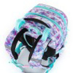 Obrázek z Bagmaster LUMI 21 C Velký SET Školní batoh Gray / Blue / Pink 18 L 