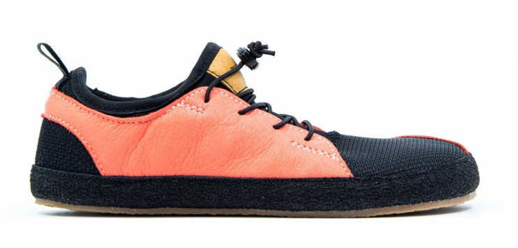 Obrázek z Pegres Barefoot BF33 Dětské tenisky lososové 