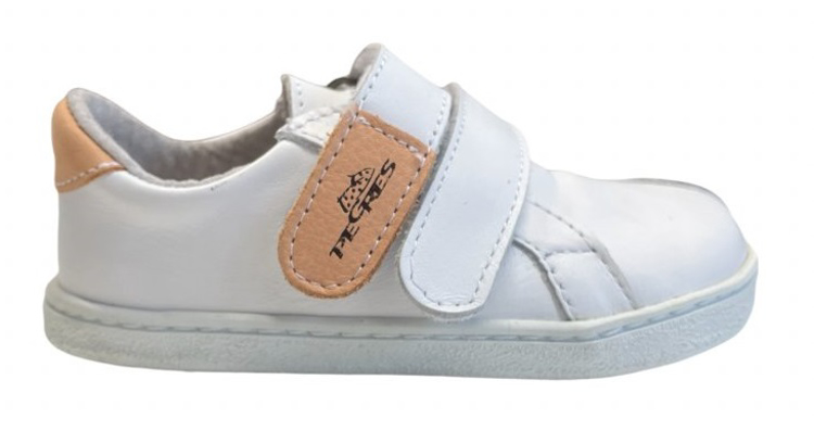 Obrázek z Pegres Barefoot BF54 Dětské tenisky bílé 