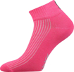 Obrázek z VOXX Ponožky krátké sportovní SETRA prodyšné MAGENTA (3 páry) 