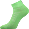 Obrázek z VOXX Ponožky krátké sportovní SETRA prodyšné SVĚTLE ZELENÉ (3 páry) 