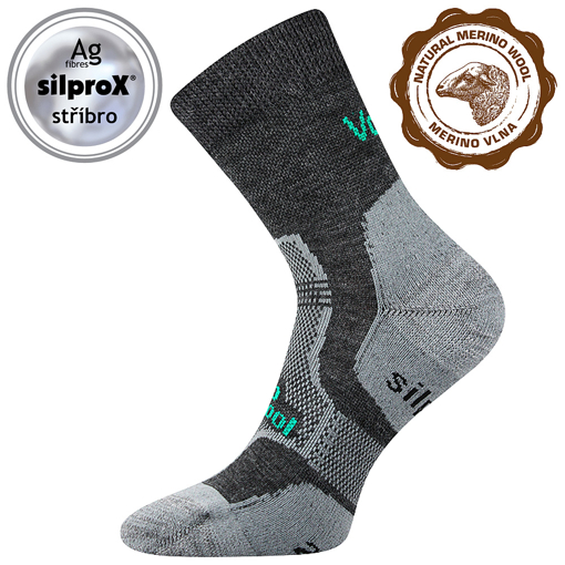 Obrázek z VOXX ponožky Granit tm.šedá 1 pár 