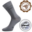 Obrázek z LONKA Ponožky slabé z merino DEWOOL s ionty stříbra SVĚTLE ŠEDÉ (3 páry) 