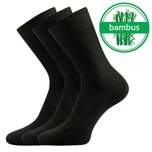 Obrázek z LONKA® ponožky Badon-a černá 3 pár 